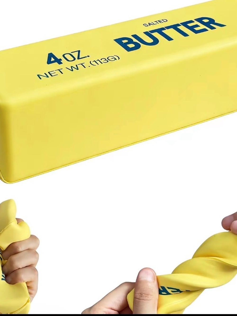 3 Pack Butter Stick Squishy Toy Realistic Slow Rising Stress Relief Squeeze Toy⁠ - Picture 10 of 11